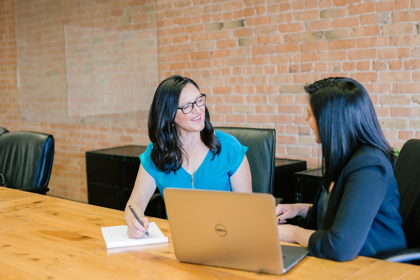 Business team and client communication