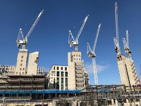 Construction sector slumps by record amount in March